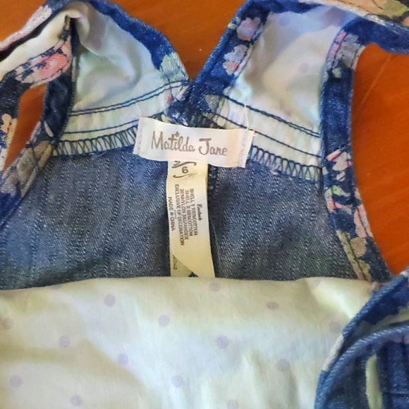 Adorable Matilda Jane Overalls size 6 - Picture 2 of 5